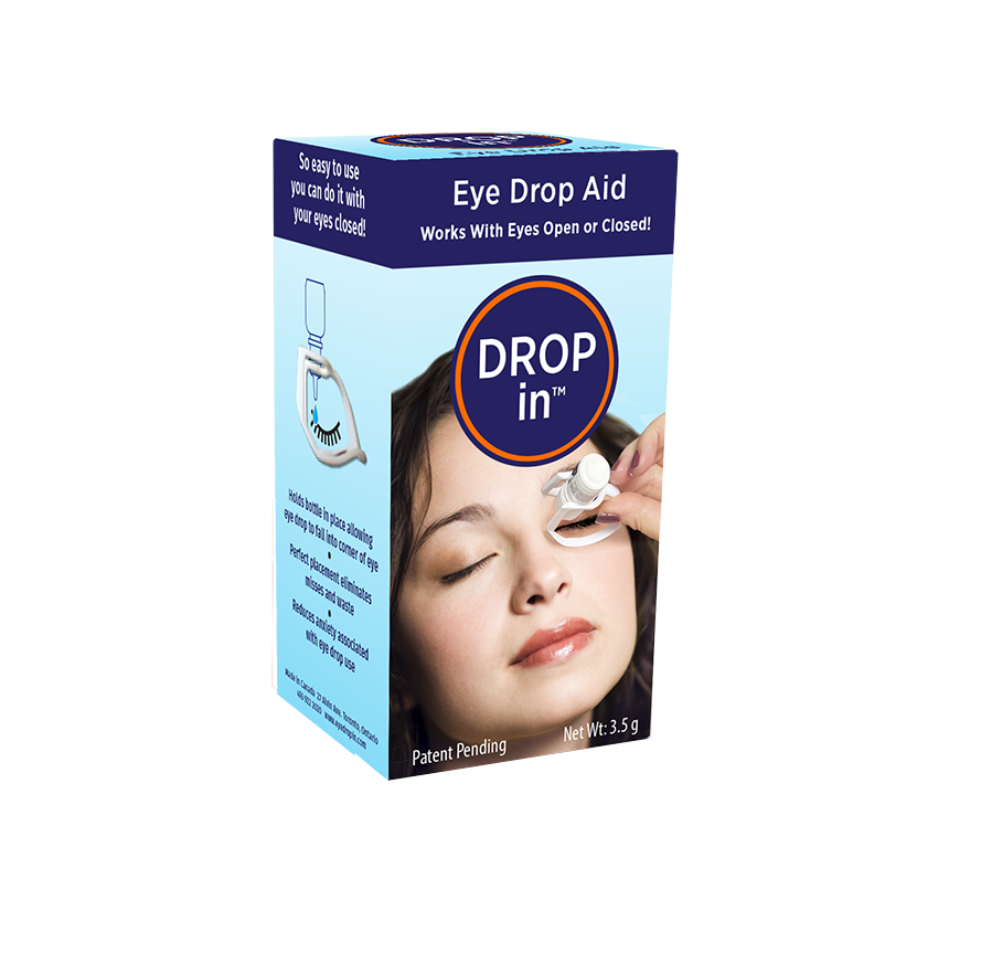 Eye Drop In™ – Eye Drop Aid Applicator